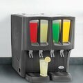 Crathco G-Cool Mini Quattro C-4D-16 Quadruple 2.4 Gallon Bowl Premix Cold Beverage Dispenser 385C4D16